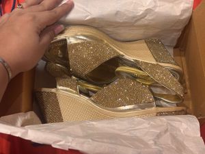 Party Wear Wedges (almost 🆕)
