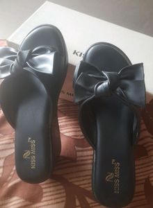 Black Heels Like New!!!