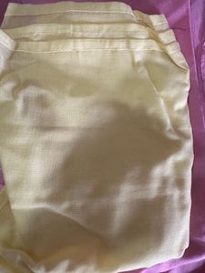 Yellow Embroidered Kurta