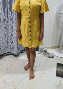 button up dress