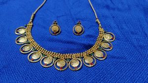 Coin Necklace & Earring Set