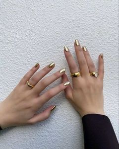 Customize Chrome Nail Press Ons
