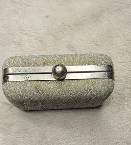 Sparkly Silver Clutch