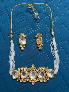 kundan choker Jewellery Set