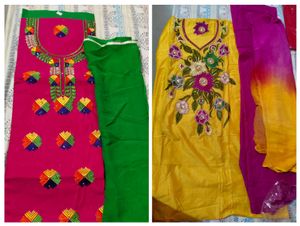 Colorful Embroidered Salwar Kameez Set