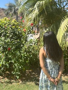 Square Neck Floral Corset Midi Dress