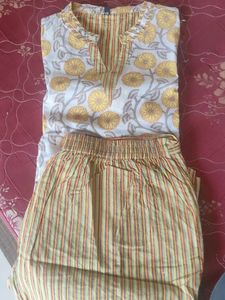 Floral Kurta Set