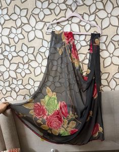 Floral Print Scarf