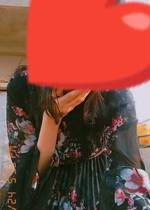 Black Flowers 🌺🌹Long Frock