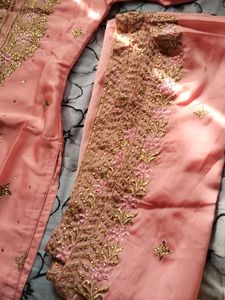 Dress With Shalwal Dupatta  (Full Sleeve, Lining,)