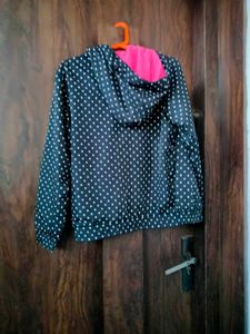 Stylish Polka Dot Jacket