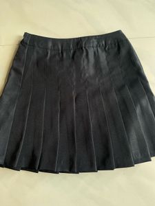 Pleated Black Skirt