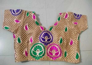 Partywear Multicolored Blouse