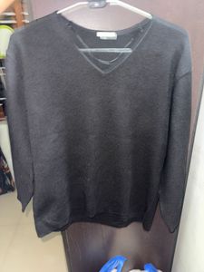 Classic Black V-Neck Sweater