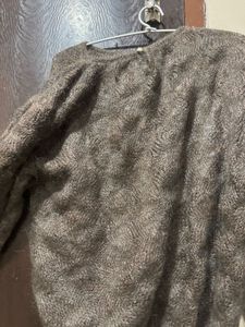 Vintage Brown Knit Sweater