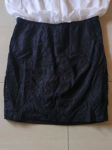 Chic White &amp; Black Dress