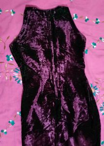 Velvet Gown