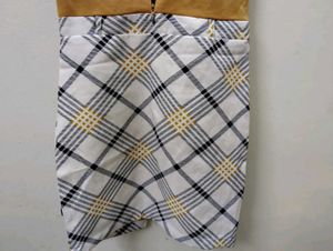 4-6 Year Girls Plaid Jumper Dress