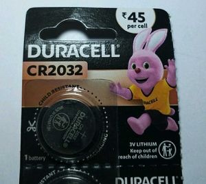 Duracell CR2032 Batteries Pack of 3