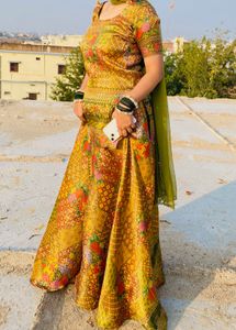 Floral Lehenga Choli Set