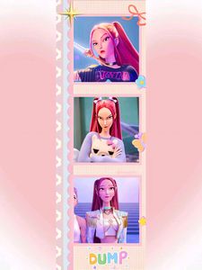 📸 Polaroid Strips – K-pop Demon Hunters Edition
