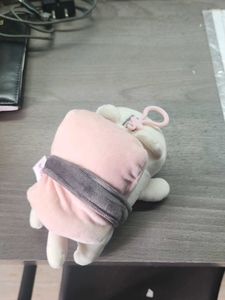 Cute Cat Plush Keychain