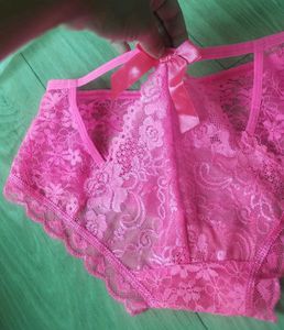 Pink Lace Panties