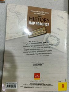 History Map Practice Book For Class 10th