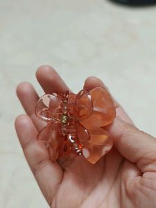 Orange Hair Accessories Set 🧡🦋