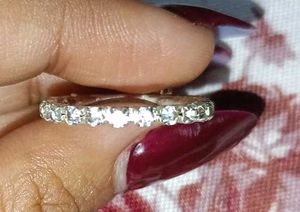 Rhinestone Crown Ring
