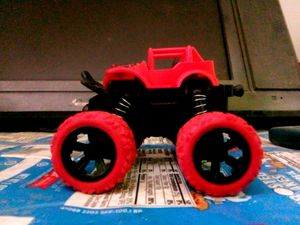 Red & Black Monster Truck Toy