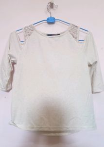 Off White Top