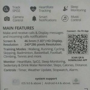 FIRE BOLTT EPIC SMART WATCH