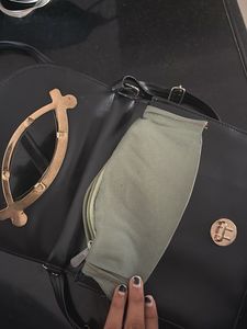 Black &amp; Gold Accent Bag