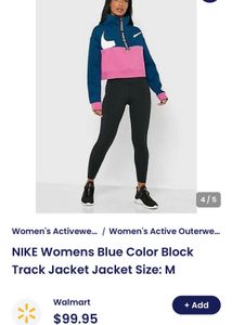 Nike Color Block Track Jacket