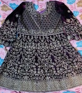 Elegant Embroidered Lehenga Choli for 10year