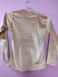 Velvet Top Golden Colour