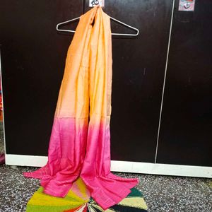 Beautiful Orange + Pink Dupatta