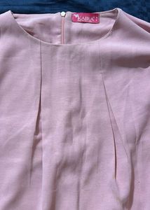 Mauve Lace Sleeve Top