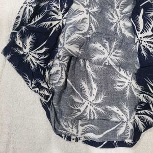 Palm Print Mini Sundress