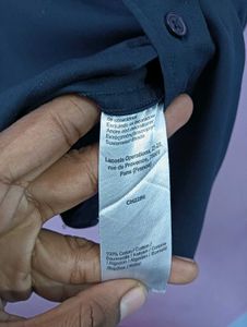 Lacoste Navy blue shirt