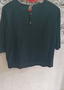 Zara Basic Black Top