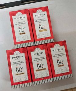 New Sealed Dot & Key Tinted Sunscreen
