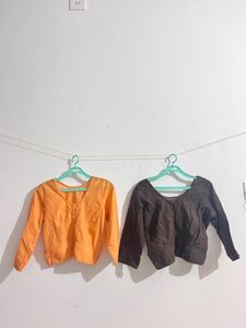 2 Tow Blouses. Blouses Combo Offer. Combo Blouses