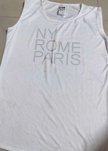regular fit white top for 14-16yr/ 94cm size