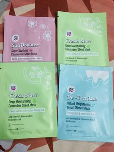 Fresh Start Sheet Mask 💚🩷