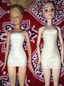 Barbie dolls used condition