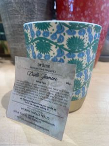 Oudh Jasmine Ceramic Candle