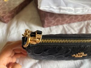 Coach Nolita - Black Engraved Shoulder Bag