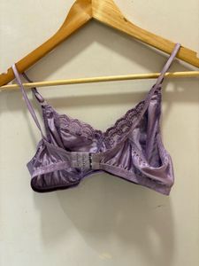 Beautiful Lavender Lace Bra